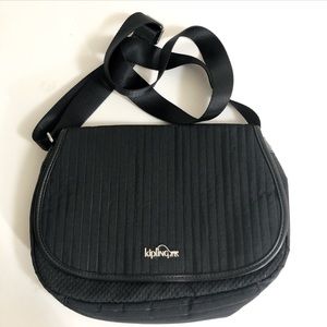 KIPLING | Black Crossbody Messenger Bag